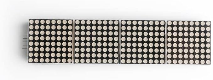 2Pcs MAX7219 Dot Matrix Display 4 in 1 Integrated Display 4 Dot Matrix - Image 4