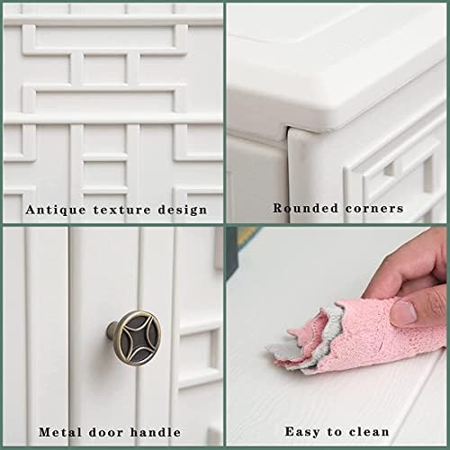 mrosaa indoor outdoor storage cabinet waterproof with shelf, package contents