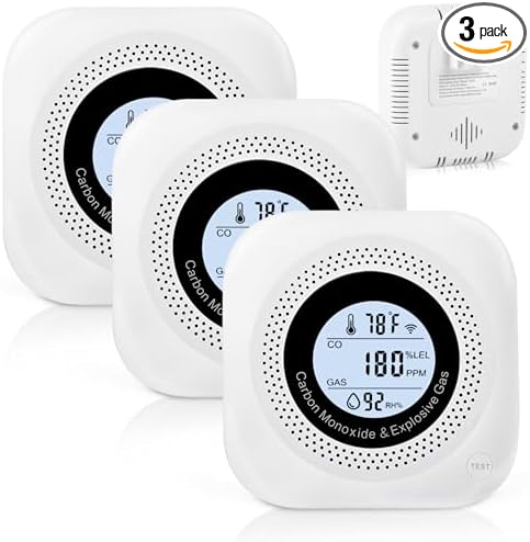 Carbon Monoxide Detectors, Portable Carbon Monoxide Detector, Plug in Wall by Unknown