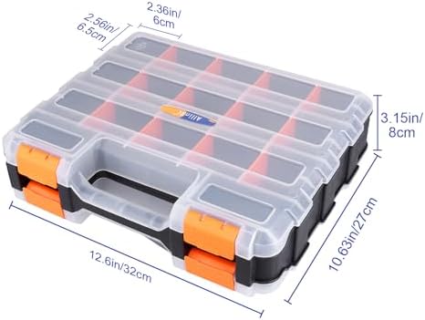 small parts organizer double sided parts organizer with shown in use