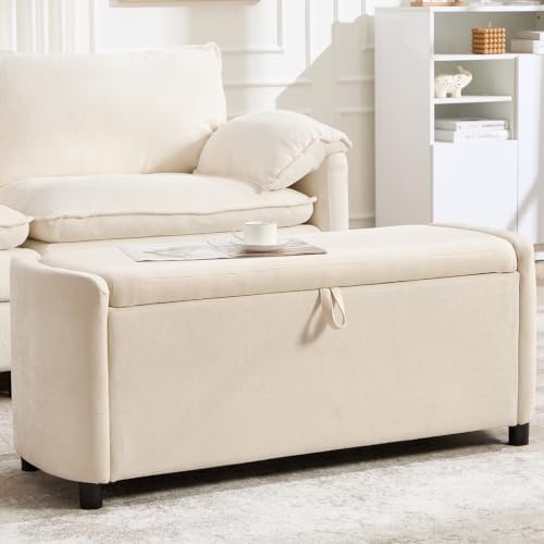 48" ottoman with storage, large storage ottoman bench on a desk or shelf