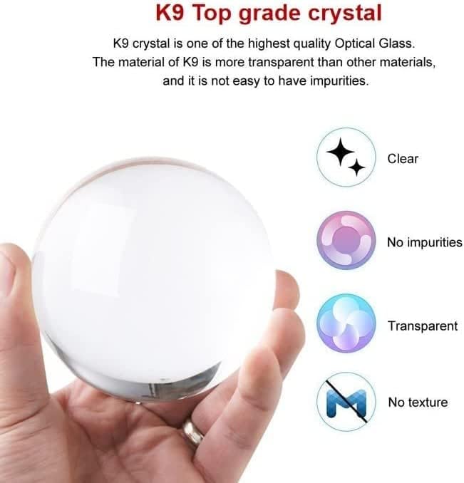 Conalisk 3D Four-Leaf Clover Crystal Ball Lamp, Lifelike 3D LED Clover Night - Image 9