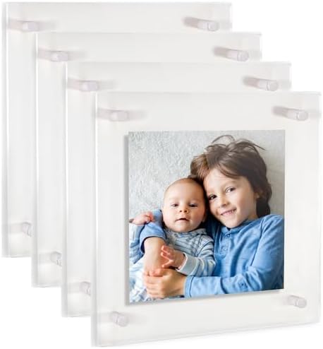 ArtToFrames 16x16 Inch Double Panel Floating Acrylic Picture Frame comes by ArtToFrames