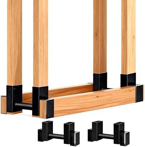 amagabeli garden & home 2 pack firewood log, main product view