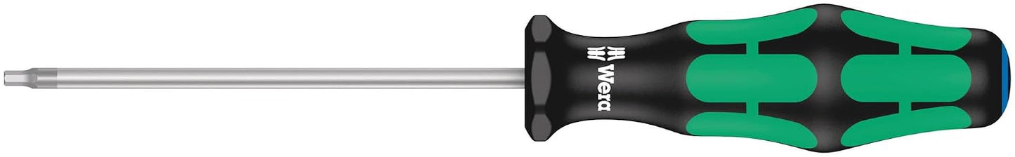 Wera Kraftform Plus 354 Hex-Plus Screwdriver Set - 2.5mm & 3mm Hexagon Professional Screwdrivers, 3" Shaft Length