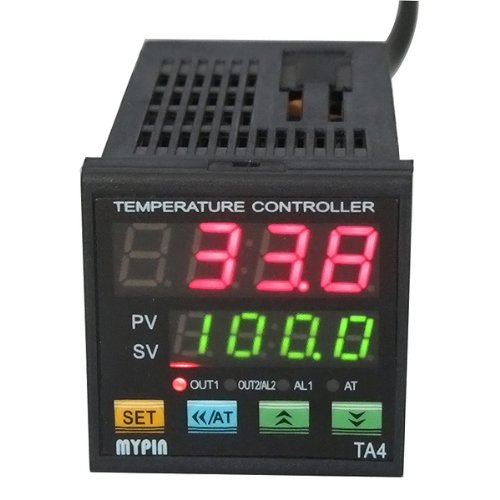 F/C PID Temperature Controller, AGPtEK Dual Display Digital Programmable by AGPTEK