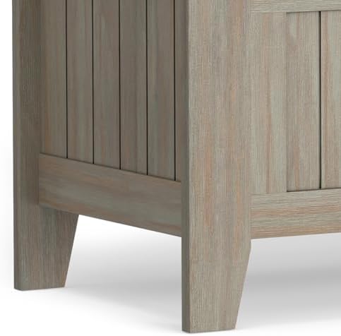 simplihome acadian storage bench and cabinet set in, view 13
