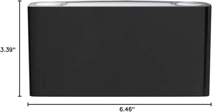 Mesqool Digital Alarm Clock for Bedroom, 7.5" Big Display, 7-Color Night Light - Image 9