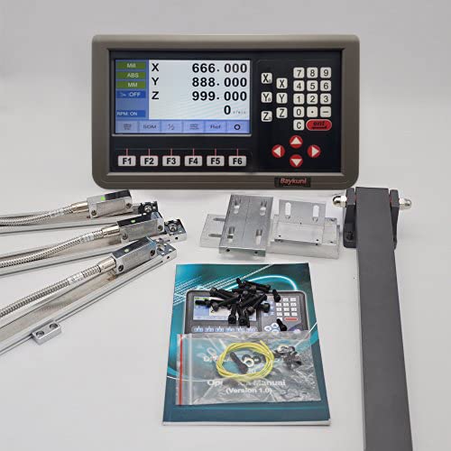 3 Axis DRO Digital Readout 270mm+520mm+620mm by Baykunltools