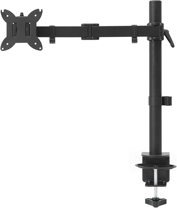Amazon Basics Adjustable Single Computer Monitor Arm Mount, Holds up to 32" by AmazonBasics