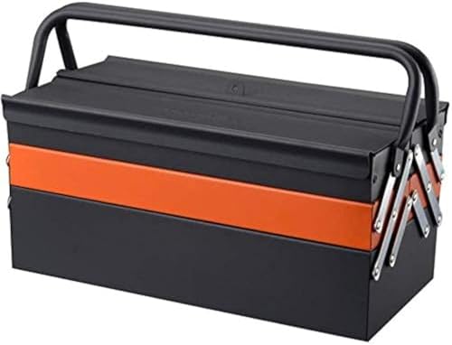 edward tools portable metal tool box with 3, main product view