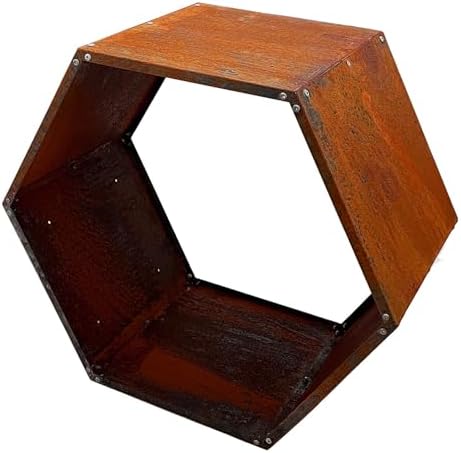 firewood log rack, heavy-duty hexagon, indoor & outdoor, view 9