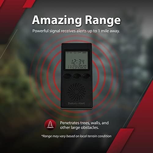 Wireless Driveway Alarm Portable Receiver PR-4000 - Image 3