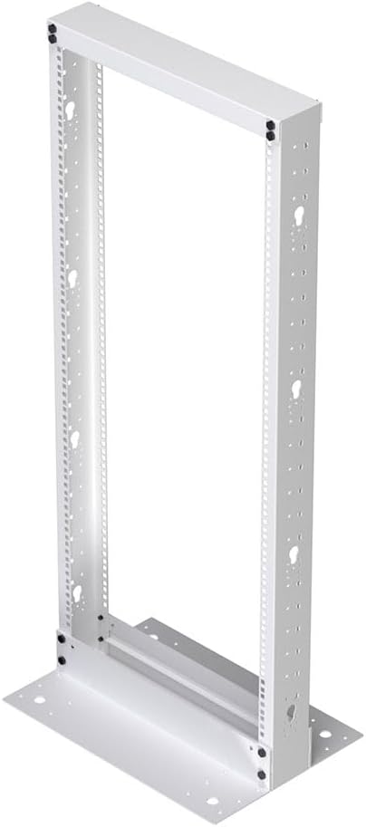 NavePoint 25U 2 Post Rack Open Frame Server Rack by NavePoint