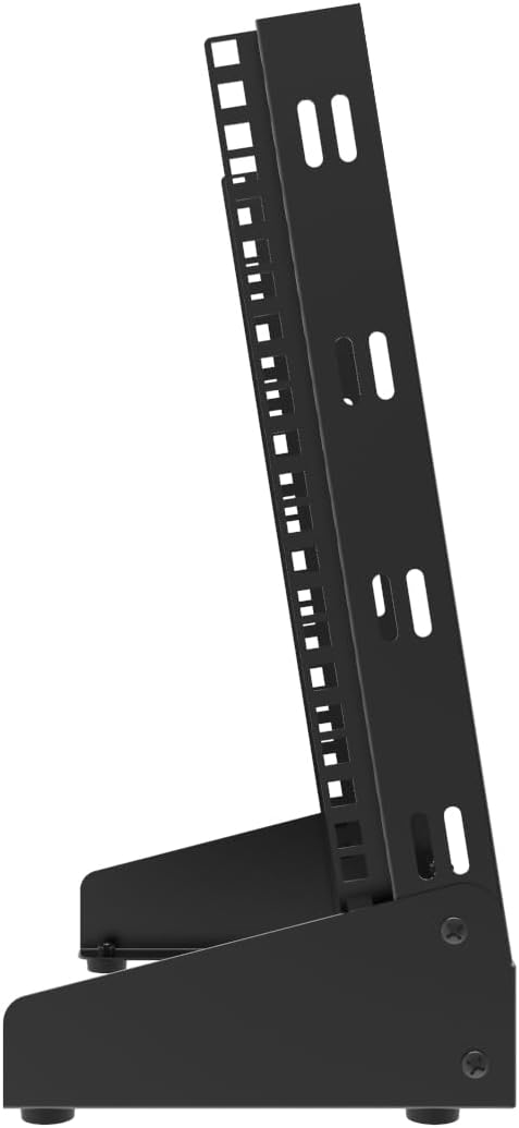 QiaoYoubang 8U Small Desktop Network Rack, 10 inch Mini Open Frame Desktop - Image 3