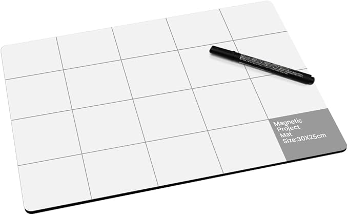 Large Size Magnetic Project Mat SHOWPIN Small Parts Work Mat by SHOWPIN