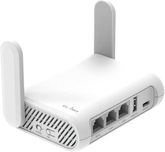 GL.iNet GL-SFT1200 Portable WiFi Travel Router, Mini VPN Wireless Router by GLiNet