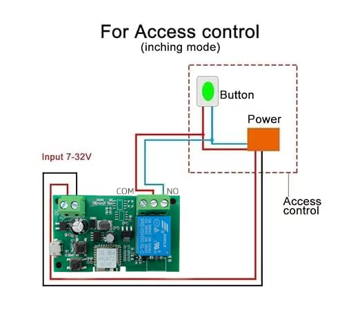 Huacaoe１CH WiFi Smart Switch Relay Module -10A Dry Contact Design - Image 3