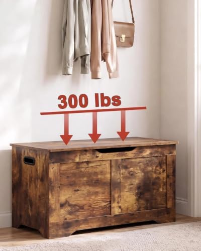 timberer 31.5" storage chest with 2 safety hinges, package contents