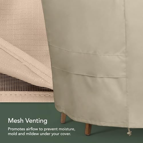 covermates ultima deck box cover - 50" w showing dimensions
