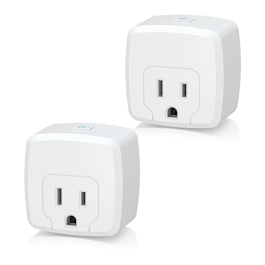 HBN Smart Plug Mini 15A, WiFi Smart Outlet Works by HBN
