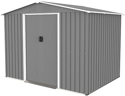 yopto 8x6 ft outdoor storage shed with roof,waterproof, view 10