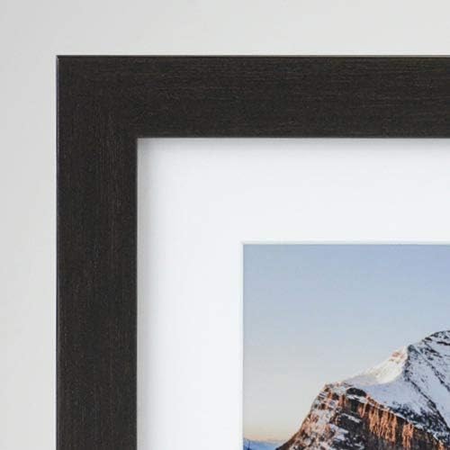 Frame It Easy 33 x 40 Coffee Wood Frame - Image 2