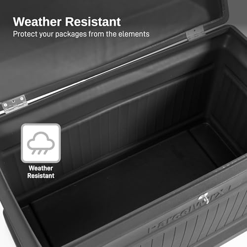 rts home accents parcelwirx premium horizontal storage cabinet/lockable, side view