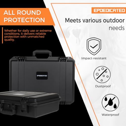 ip67 waterproof protective hard case with custom foam, close-up detail