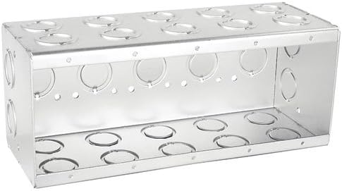 Solid 3-1/2 Inch Deep Five Gang Masonry Box-1 per case