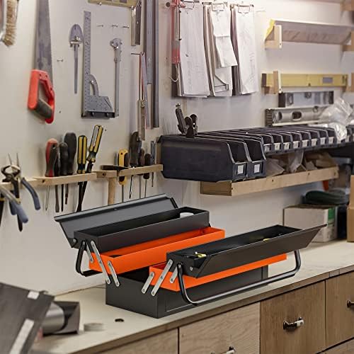 nightcore 27” x 21” x 8.5” metal tool, front angle view