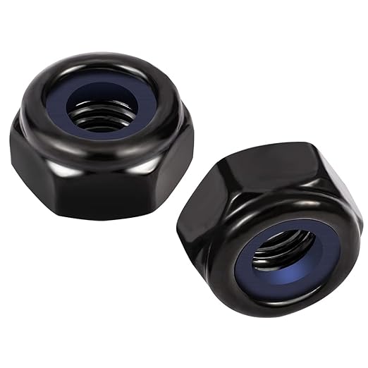 MewuDecor 5/16-18 Nylon Insert Hex Lock Nuts Locknuts, 304 Stainless Steel 18-8 by MewuDecor+Fastener