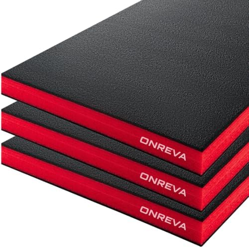 onreva tool box foam organizer 22x18x1.5 inch 3pack, main product view