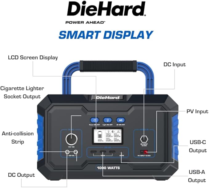 DieHard Portable Power Station 1000-Watt - Image 3