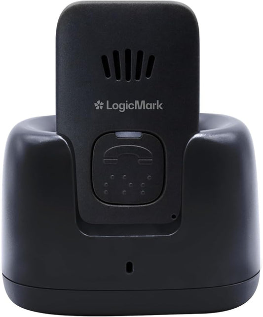 LogicMark Guardian Alert 911 Plus – No Monthly Fees, 2-Way Emergency Pendant by LogicMark