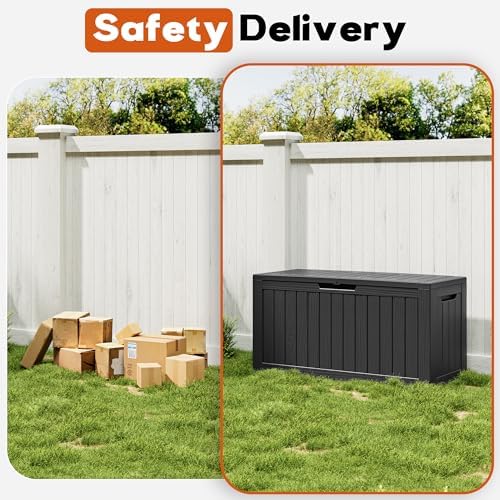 outdoor storage box, resin deck boxes indoor and, package contents