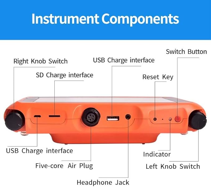 PQWT L4000 Underground Water Leak Detectors Indoor Outdoor Wall Water Pipe - Image 8