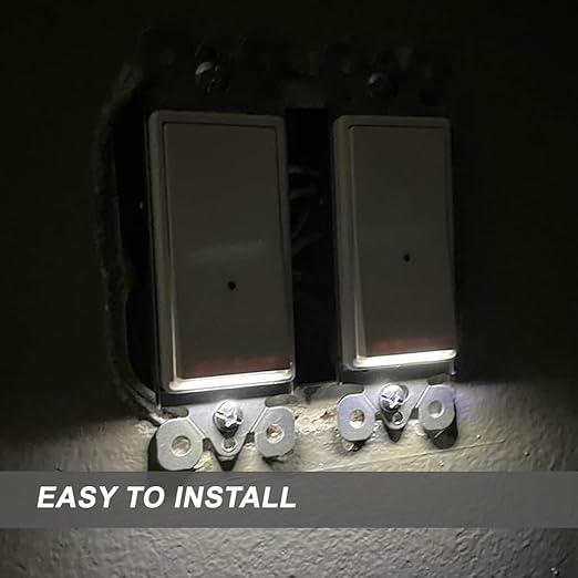 2Pack SOZULAMP Illuminated Light Switch-Single Pole Wall Switch - Image 4