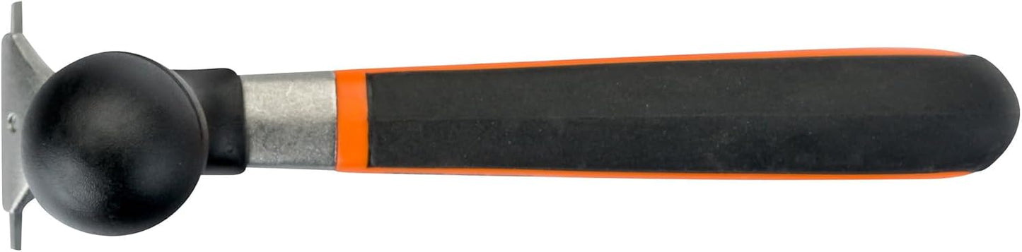 Bahco BAH665 Ergo Carbide Blade Scraper with 2-1/2" Blade, Heavy-Duty Hand Tool for Paint, Rust, & Adhesive Removal on All Surfaces, with Ergonomic Handle & Extra-Wide Blade for High-Strength Scraping | Paint, Rust And Adhesive Removal, All-Surface Use