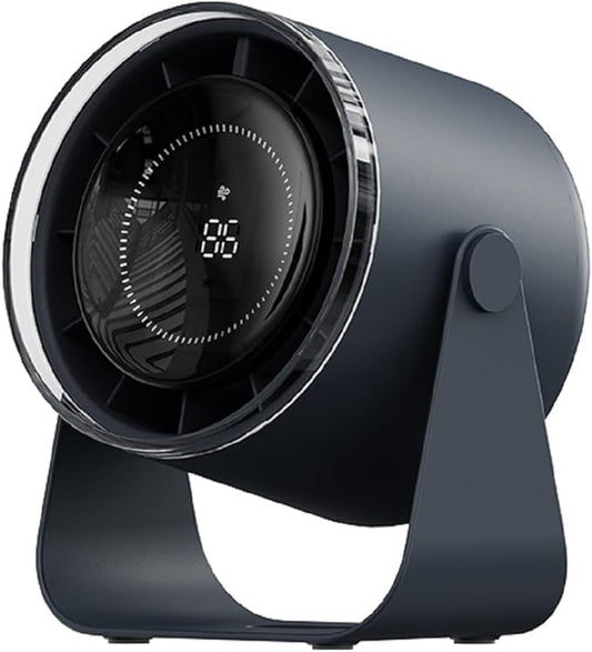 DURBESTER Small Desk Fan, 28dB Ultra-Quiet Desktop Air Circulator by Unknown