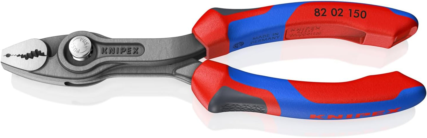 KNIPEX Tools 82 02 150 TwinGrip Pliers, 6"