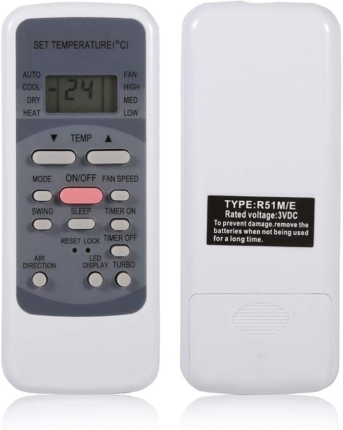 Universal AC Remote Control for R51/E R51/CE R51M/CE R51D/E R51M/BGE R51M/BGE - Image 3