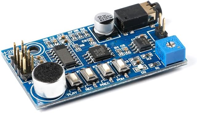JESSINIE YS-SR1 DC 5V Sound Voice Recording Playback Module Sound Recorder by JESSINIE