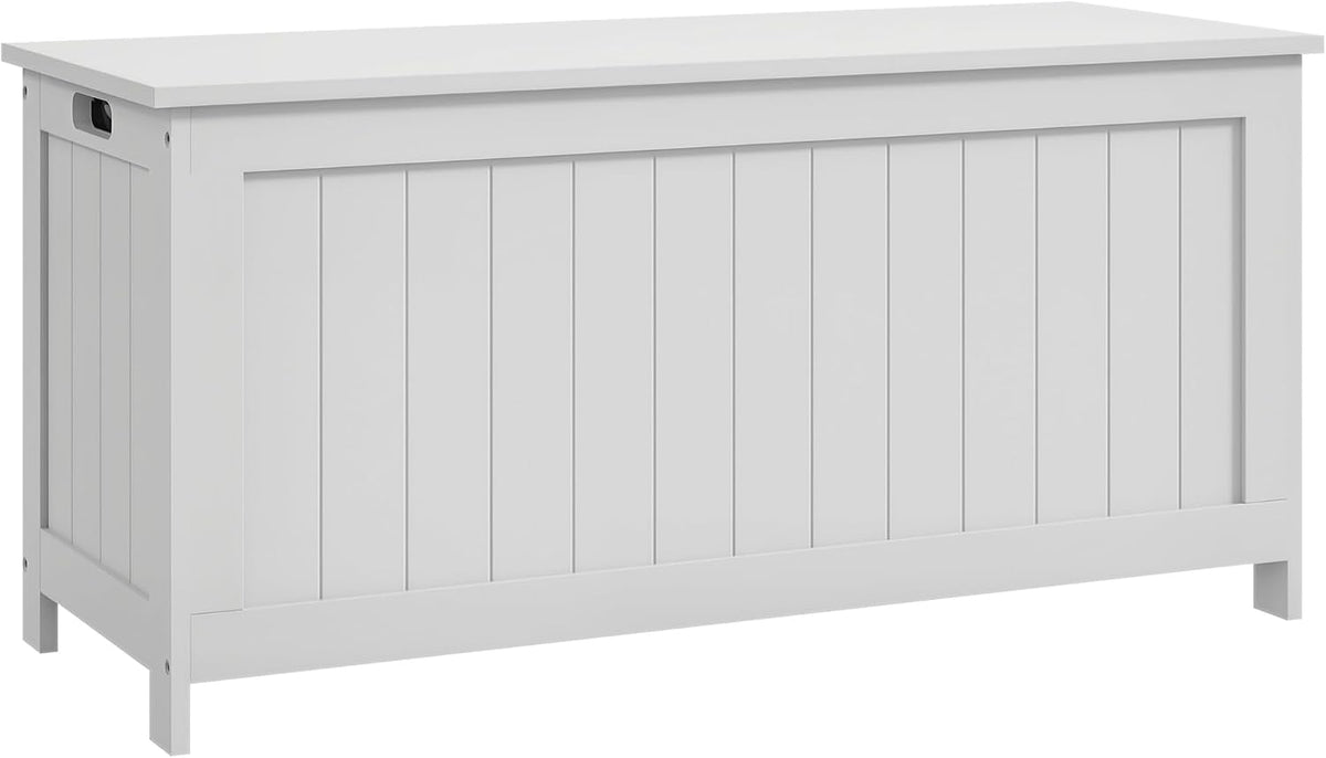 homcom storage bench cut-out handles 39.4" x 15.7", main product view