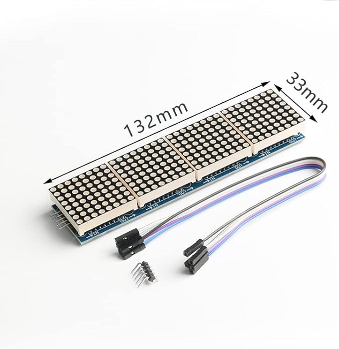 EC Buying MAX7219 Dot Matrix Display - 4 in 1 Integrated Display - Image 6