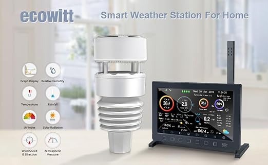 ECOWITT Wittboy Pro Weather Station HP2564, - Image 5