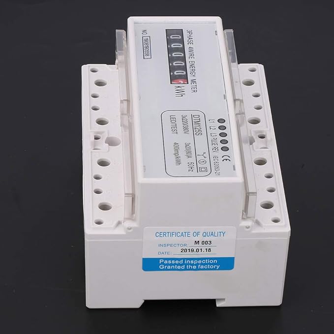 Energy Consumption Digital Electric Power Meter 3 Phase KWh Meter Smart Class 1 - Image 6