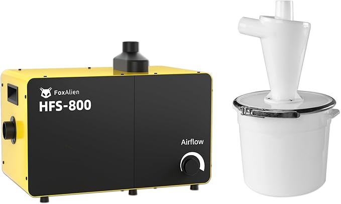 FoxAlien 800W Desktop Dust Collector HFS-800 by FoxAlien