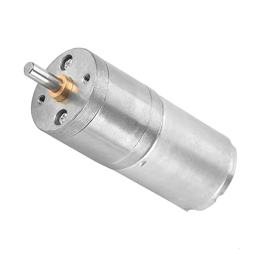 25mm DC 12V 25GA-370 Low Speed Metal Gear Motor by aqxreight