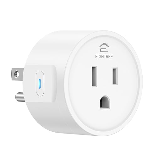 EIGHTREE Smart Plug 2025 Upgrade to 15A, Voice Control, Remote Control Outlet by EIGHTREE-SmartLifeEasyHome